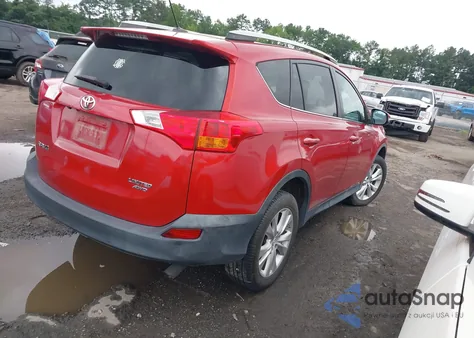 2015 Toyota Rav4 Limited from USA, damaged, VIN 2T3DFREV8FW344351